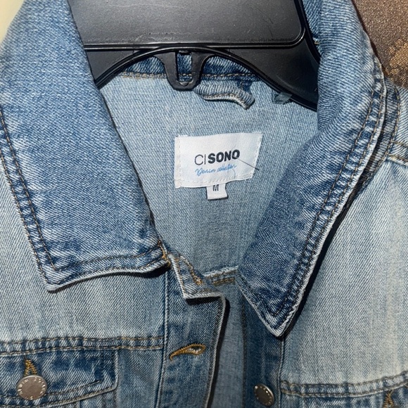 Ci Sono Light Blue Denim Jacket - Picture 2 of 4